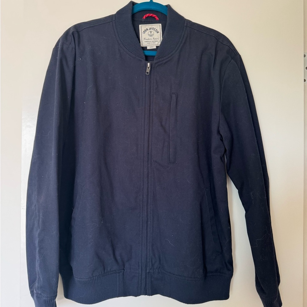 Men’s Iron & Resin bomber jacket